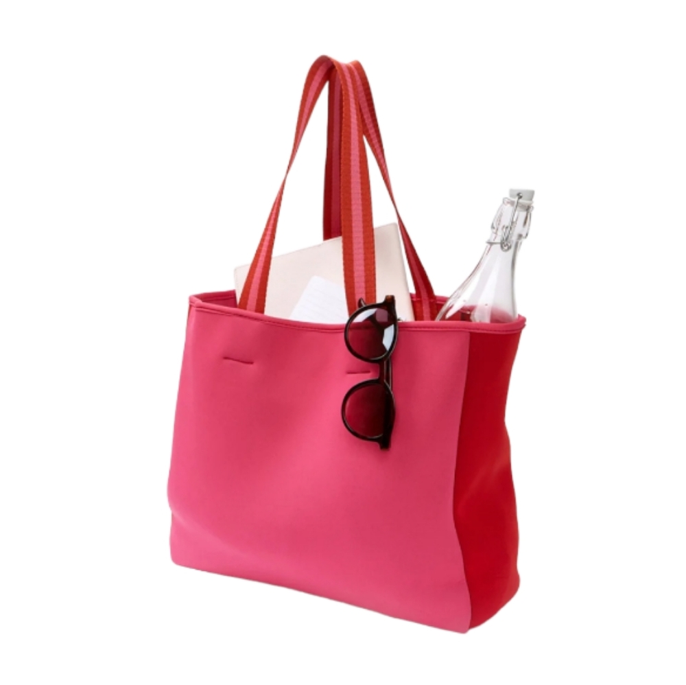 Summersalt The Perfect Beach Tote Hibiscus & Lave